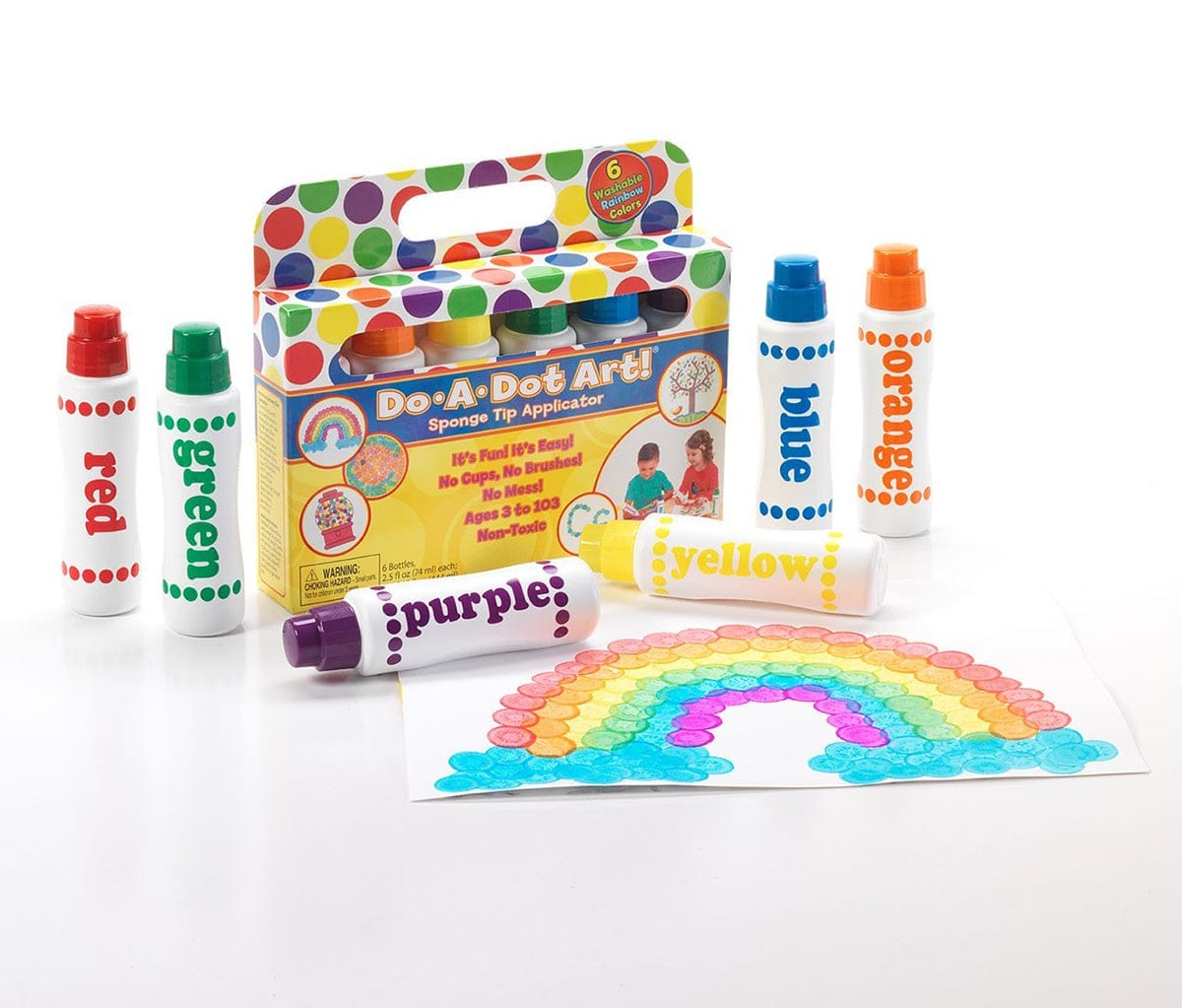 Do A Dot Art Markers, 6pk - Rainbow - 101-DOADOT