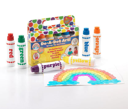 Do A Dot Art Markers, 6pk - Rainbow - 101-DOADOT