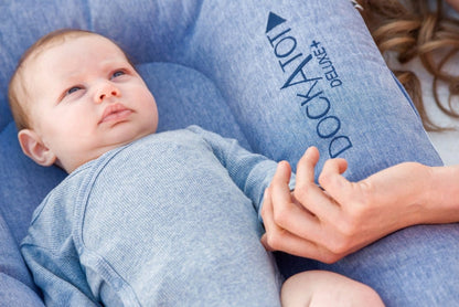 DockATot Deluxe+ Cover - Indigo Chambray - 20394-DOCK