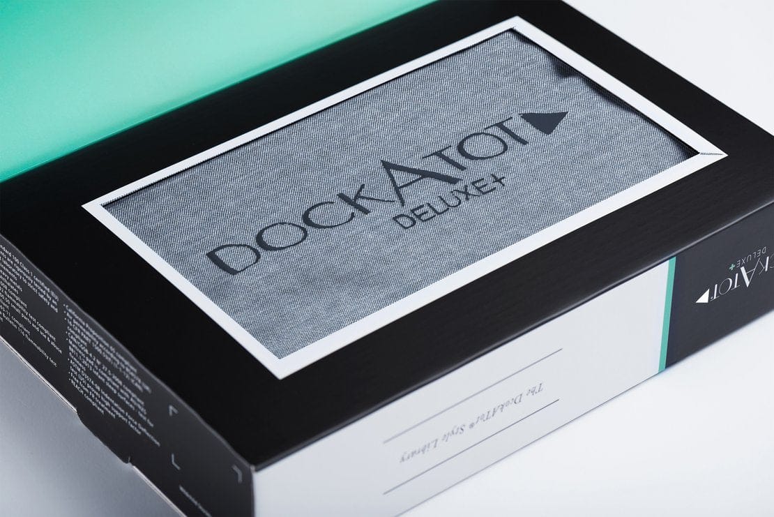 DockATot Deluxe+ Cover - Indigo Chambray