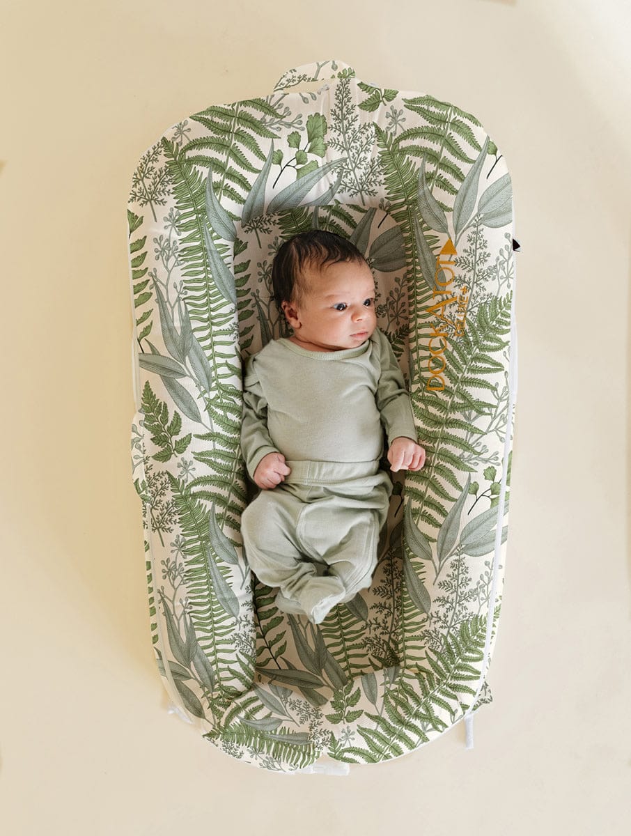 DockATot Deluxe+ Dock Cover - Lush & Fern - 20327-DOCK