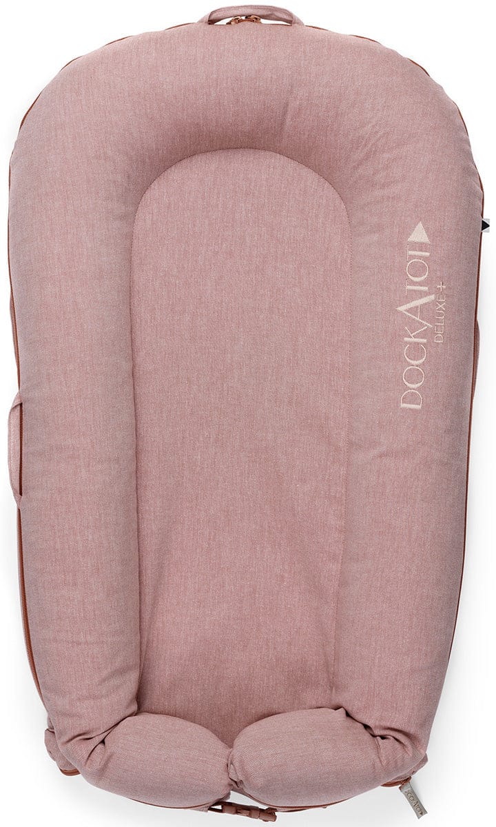 DockATot Deluxe+ Dock Infant Lounger - Ginger Chambray