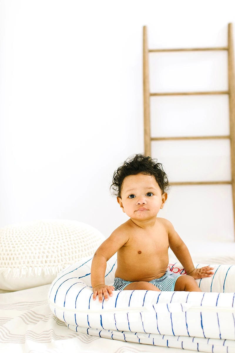 DockATot Deluxe+ Dock Infant Lounger - Mariniere - 10333-DOCK