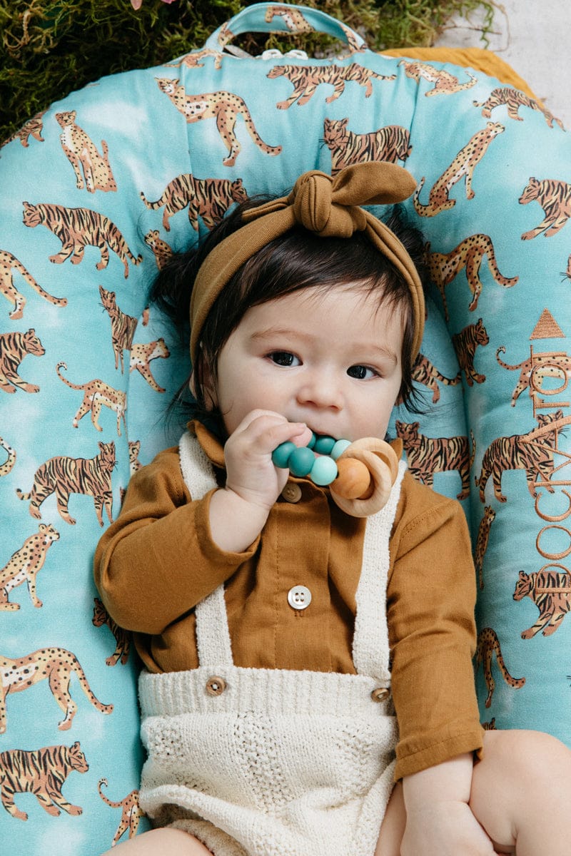 DockATot Deluxe+ Dock Infant Lounger - Jungle Cat