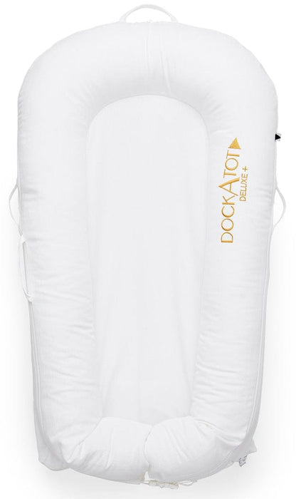 DockATot Deluxe+ Dock Infant Lounger - Pristine White