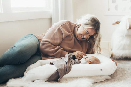 DockATot Deluxe+ Dock Infant Lounger - Pristine White