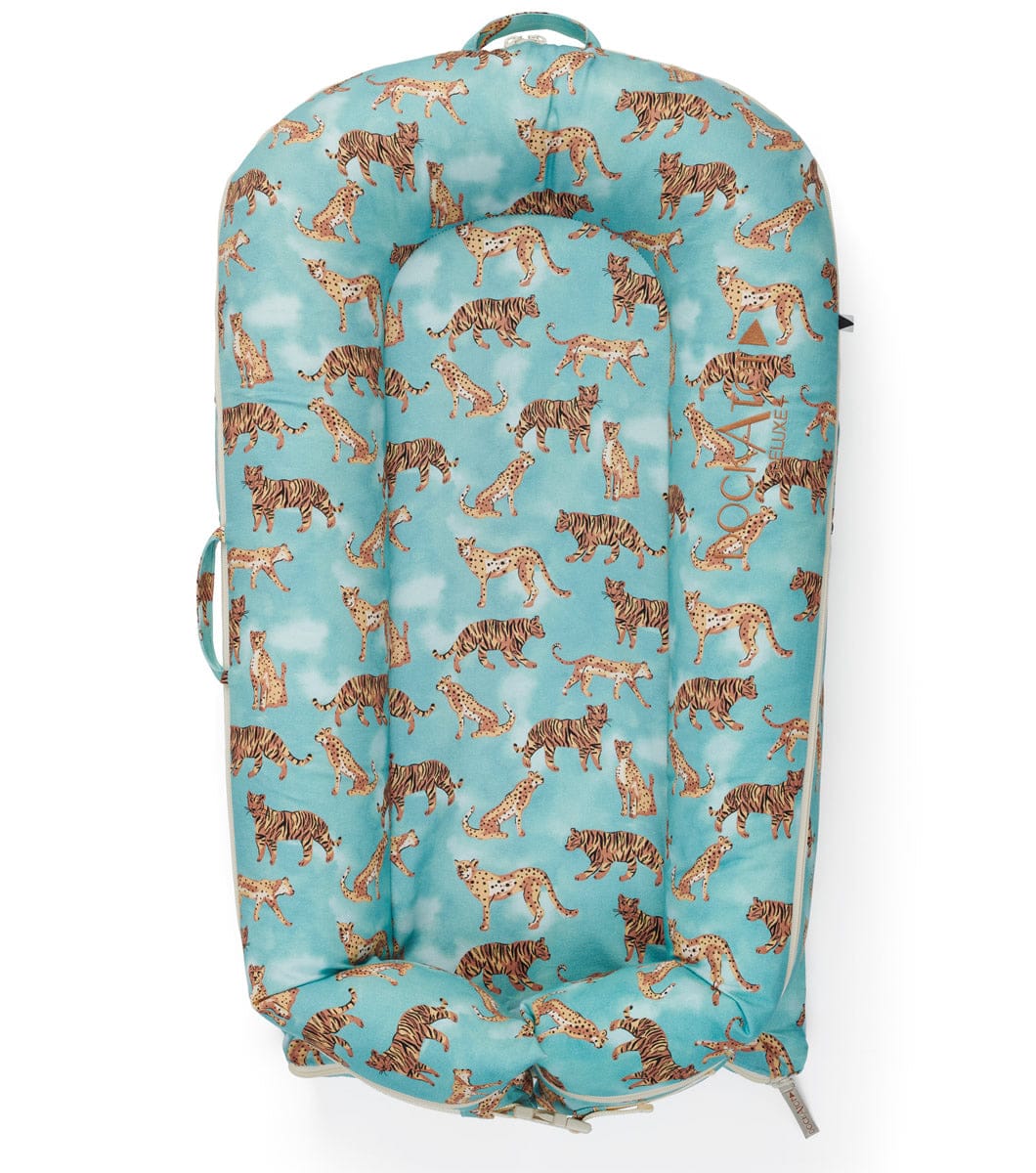 DockATot Deluxe+ Dock Infant Lounger - Jungle Cat
