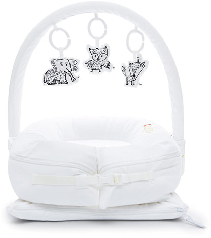 DockATot Deluxe Plus Dock Play Bundle - Pristine White