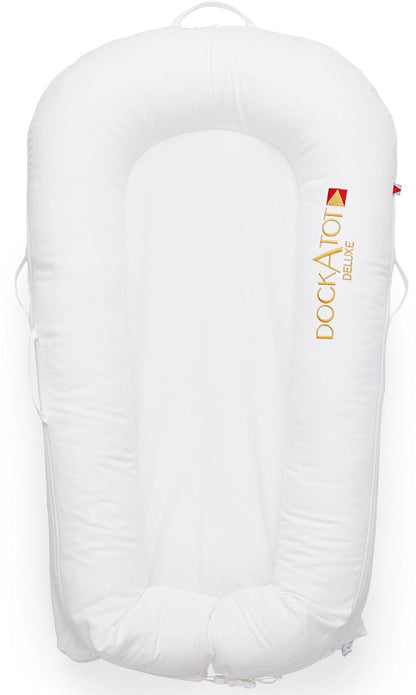 DockATot Deluxe Plus Dock Play Bundle - Pristine White