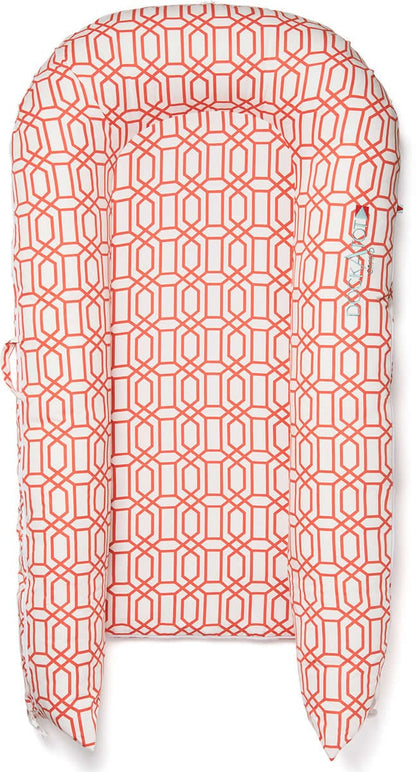 DockATot Grand Dock Toddler Lounger - Coral Trellis