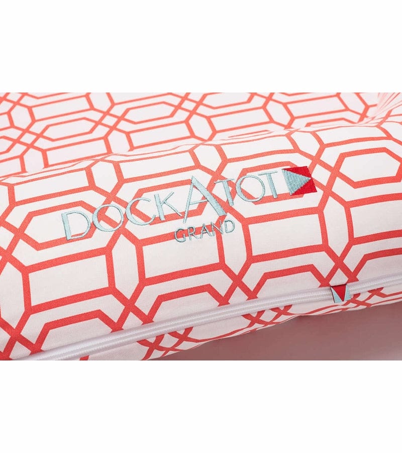 DockATot Grand Dock Toddler Lounger - Coral Trellis