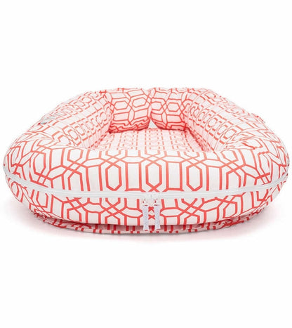 DockATot Grand Dock Toddler Lounger - Coral Trellis