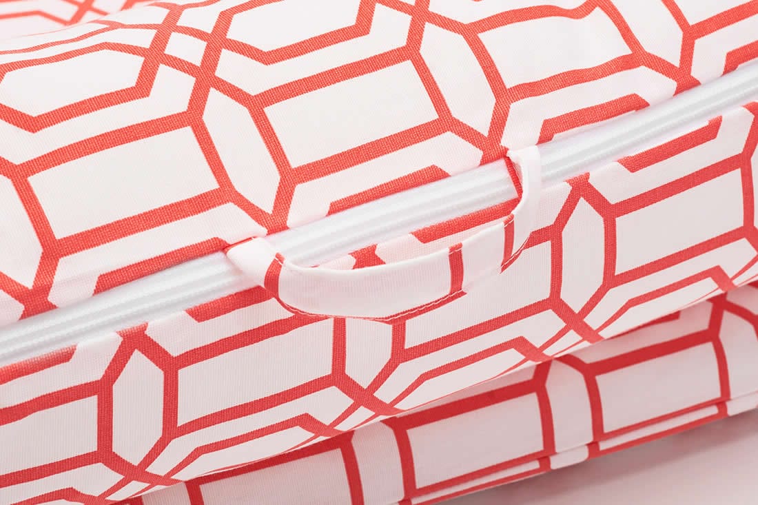 DockATot Grand Dock Toddler Lounger - Coral Trellis