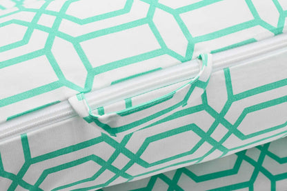 DockATot Grand Dock Toddler Lounger - Minty Trellis