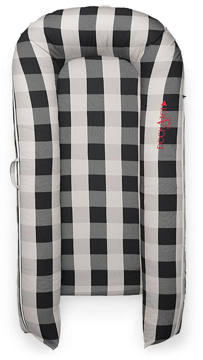 DockATot Grand Dock Toddler Lounger - Charcoal Buffalo