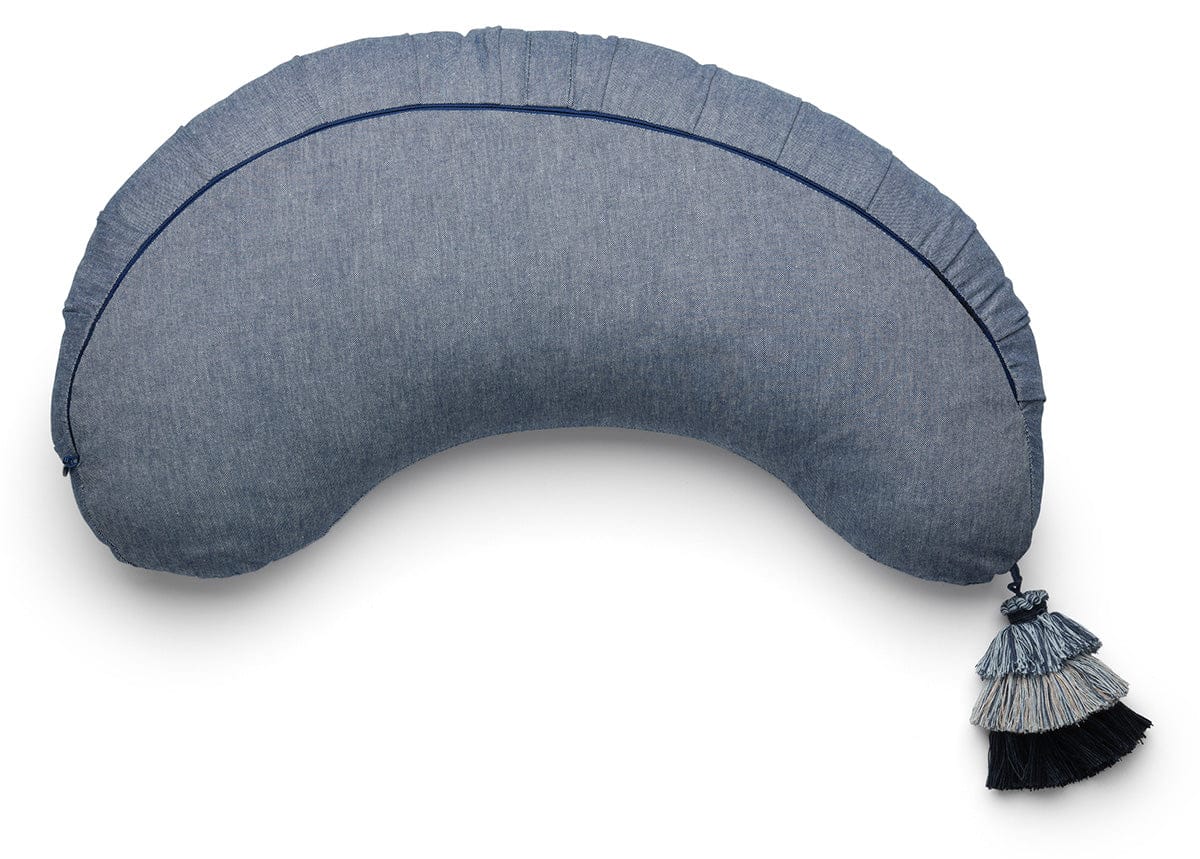 DockATot La Maman Wedge Nursing Pillow - Indigo Chambray