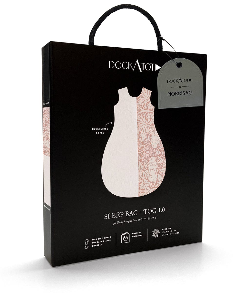 DockATot Sleep Bag, 0-6 months, TOG 1.0 - Brer Rabbit / Marshmallow - 62561-0006T1