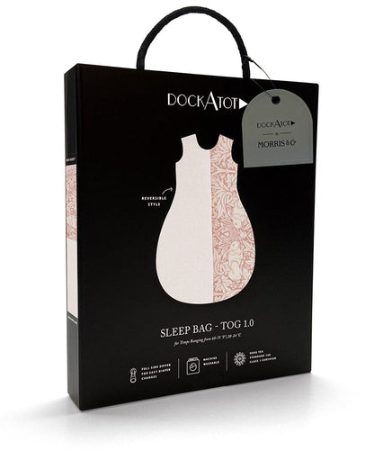 DockATot Sleep Bag, 0-6 months, TOG 1.0 - Brer Rabbit / Marshmallow - 62561-0006T1