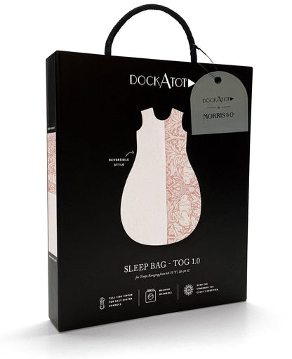 DockATot Sleep Bag, 6-18 months, TOG 1.0 - Brer Rabbit / Marshmallow - 62561-0618T1