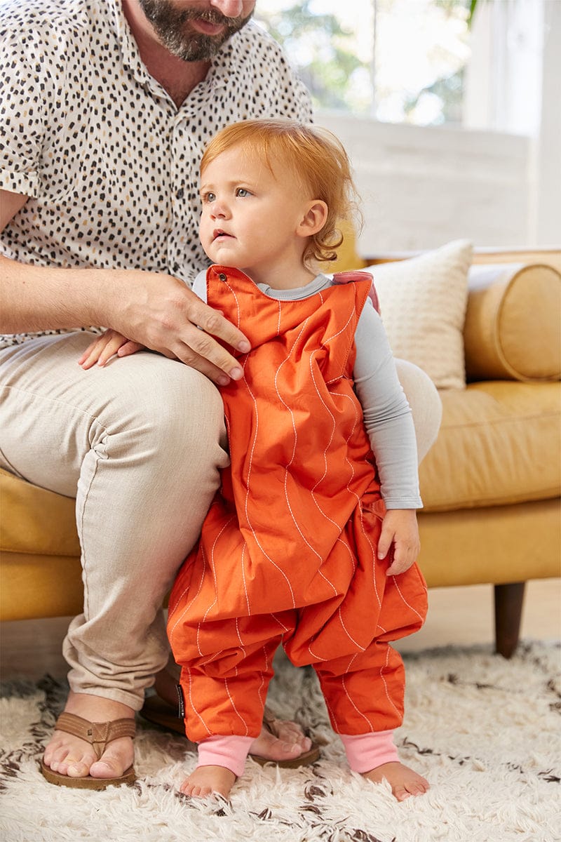 DockATot Sleep Romper, 18-36 months, TOG 2.5 - Burnt Ochre - 616120-1836T2