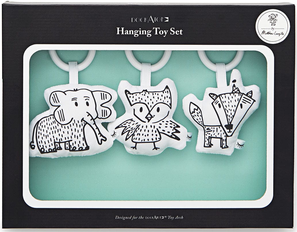 DockATot Toy Set - Cheeky Chums (Elephant/Fox/Owl)