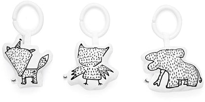 DockATot Toy Set - Cheeky Chums (Elephant/Fox/Owl) - 50203-DOCK