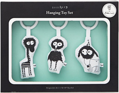 DockATot Toy Set - Fuzzy Pals (Dog/Ostrich/Giraffe)