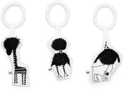 DockATot Toy Set - Fuzzy Pals (Dog/Ostrich/Giraffe)