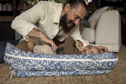 DockATot x William Morris Deluxe+ Dock Cover - Pink & Rose - 20367-DOCK