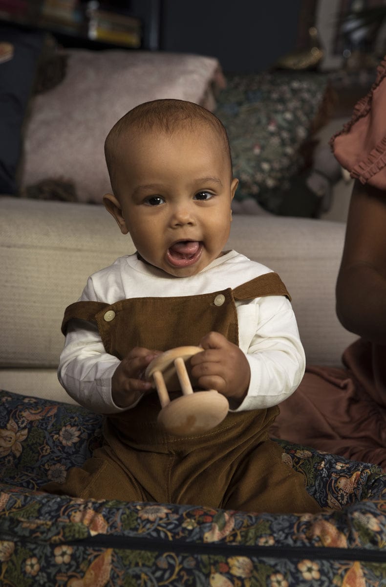 DockATot x William Morris Deluxe+ Dock Cover - Strawberry Thief - 20362-DOCK