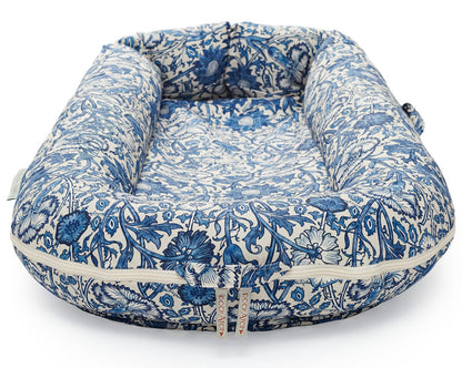 DockATot x William Morris Deluxe+ Dock - Pink & Rose - 10367-DOCK