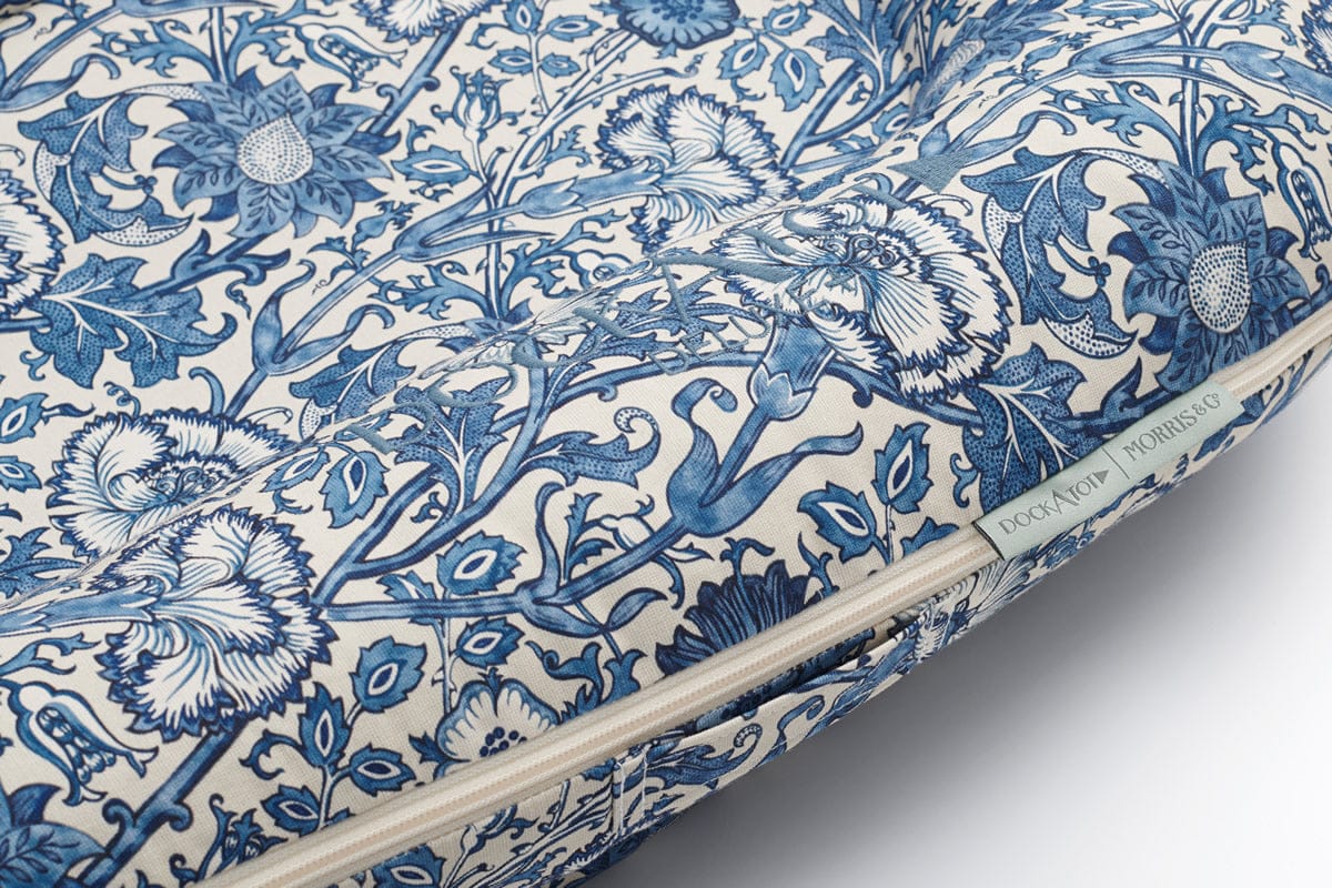 DockATot x William Morris Deluxe+ Dock - Pink & Rose - 10367-DOCK