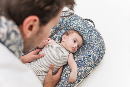 DockATot x William Morris Deluxe+ Dock - Pink & Rose - 10367-DOCK