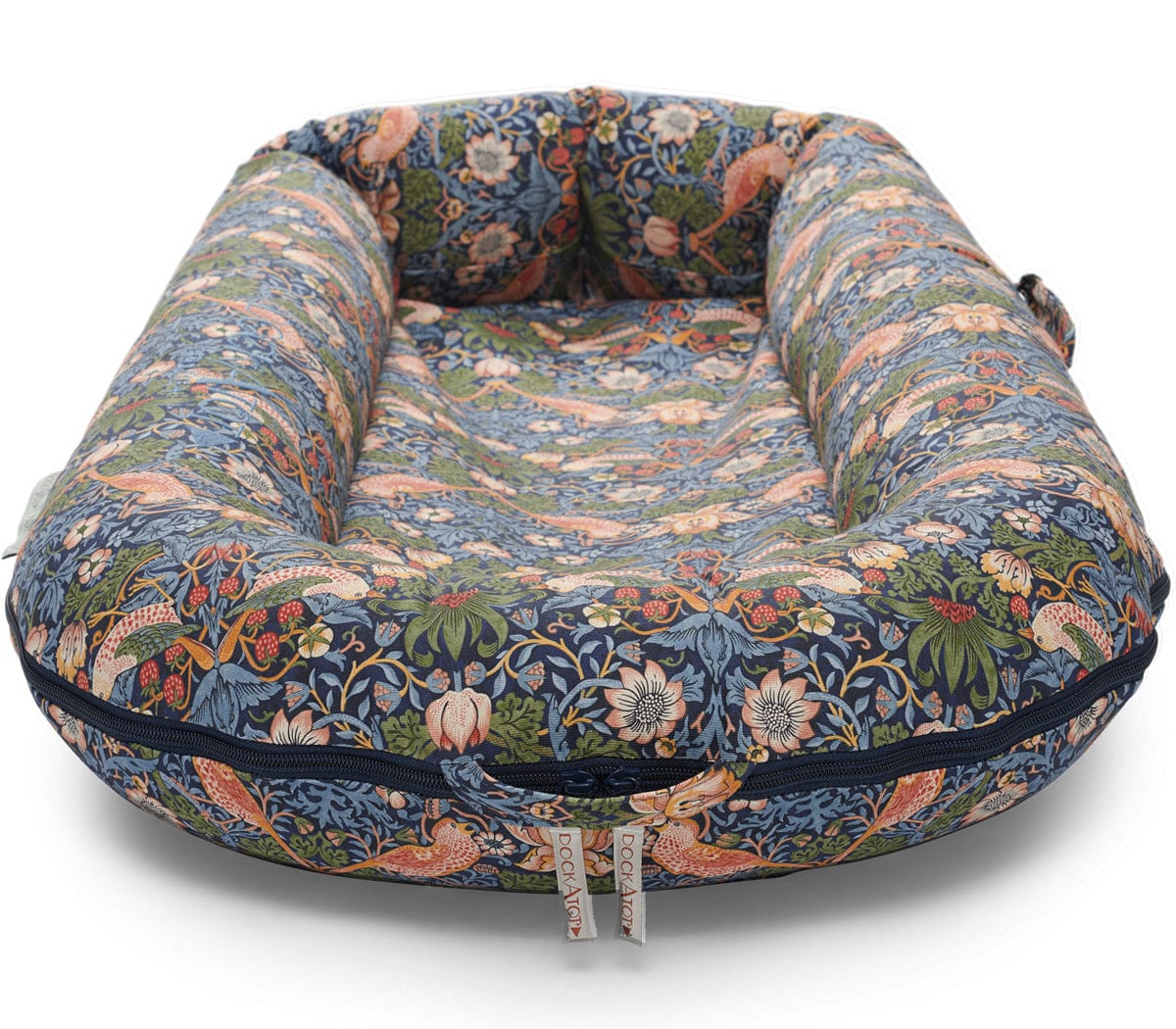 DockATot x William Morris Deluxe+ Dock - Strawberry Thief - 10362-DOCK