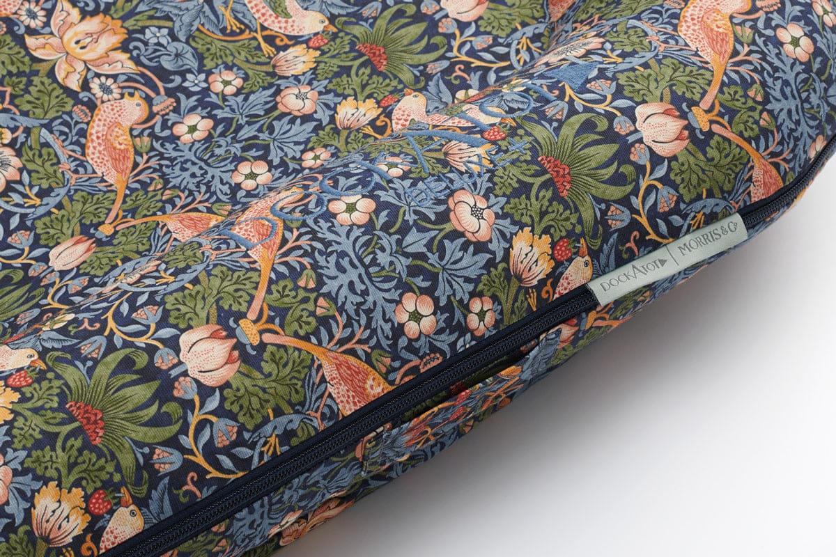 DockATot x William Morris Deluxe+ Dock - Strawberry Thief - 10362-DOCK