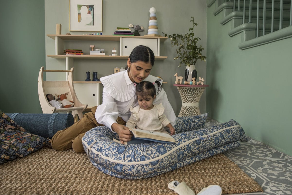 DockaTot x William Morris Grand Dock - Pink & Rose