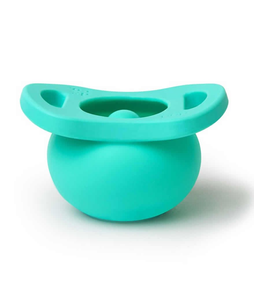 Doddle & Co. The Pop Pacifier, 2 Pack - Oh Happy Grey + In Teal Life - 1.08536E+13