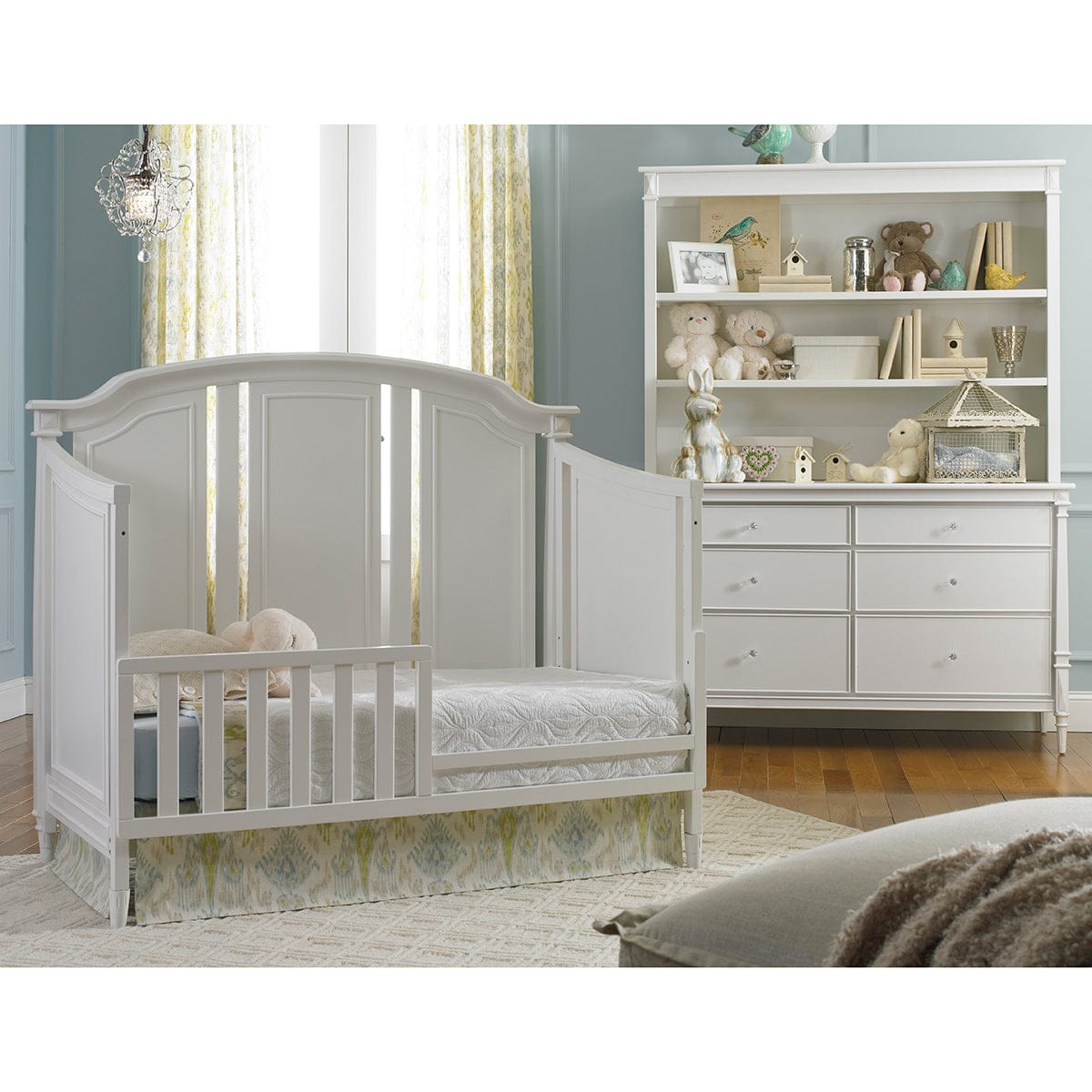 Dolce Babi Convertible Guard Rail in Snow White - 189932-01