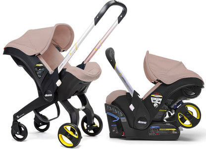 Doona Infant Car Seat + Accessory Bundle - Dune (Beige) - SP101-10-105-003