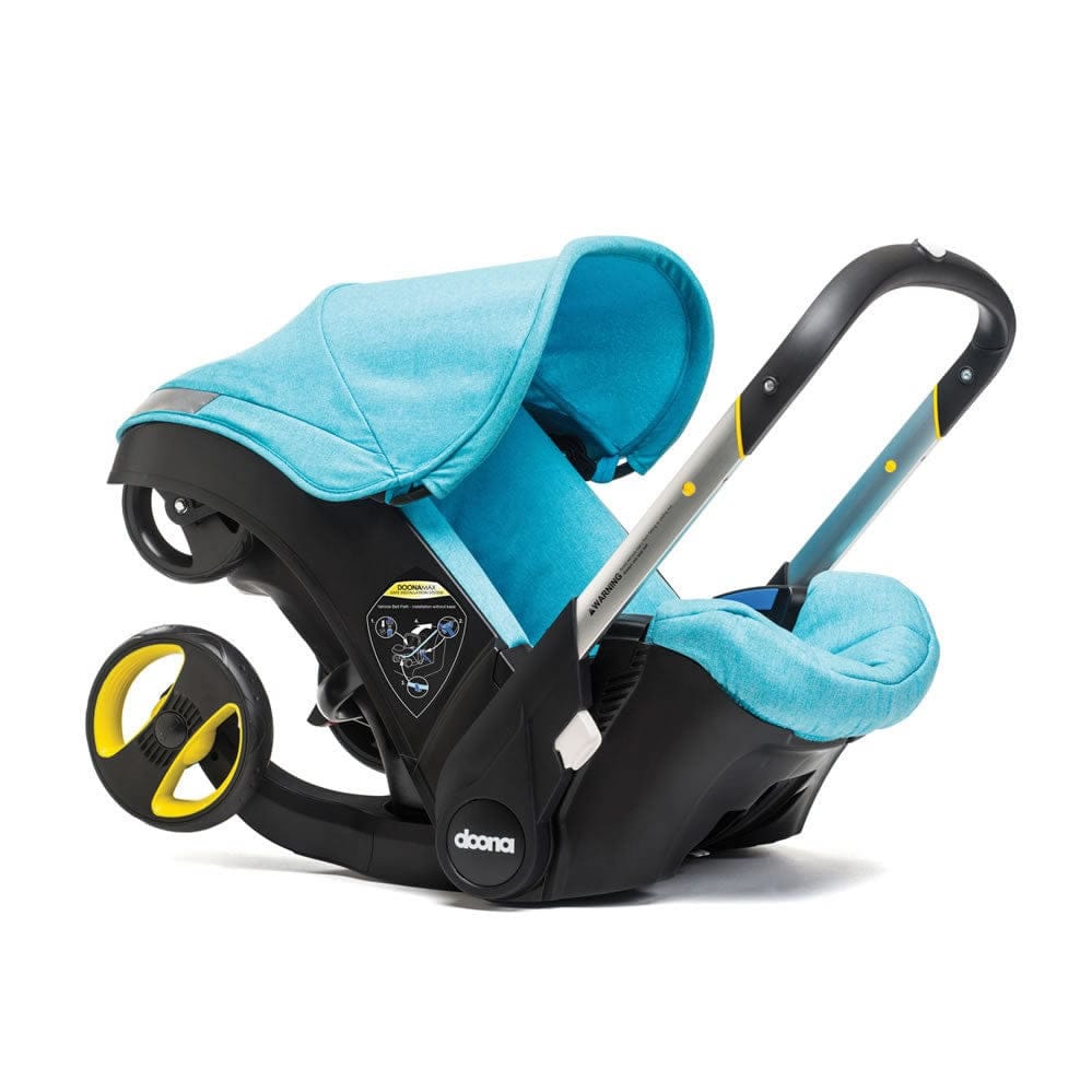 Doona Infant Car Seat + Accessory Bundle - Sky (Turquoise) - SP101-10-102-003