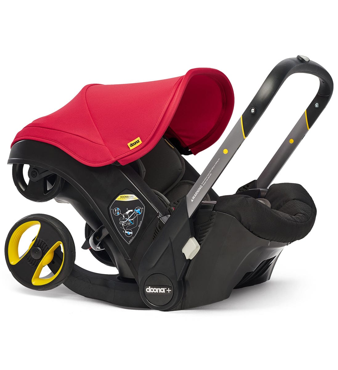 Doona+ Infant Car Seat & Stroller - Flame Red