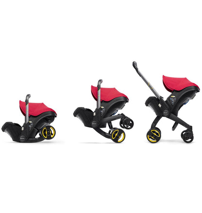 Doona+ Infant Car Seat & Stroller - Flame Red