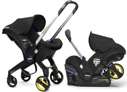 Doona Infant Car Seat & Stroller - Night (Black)