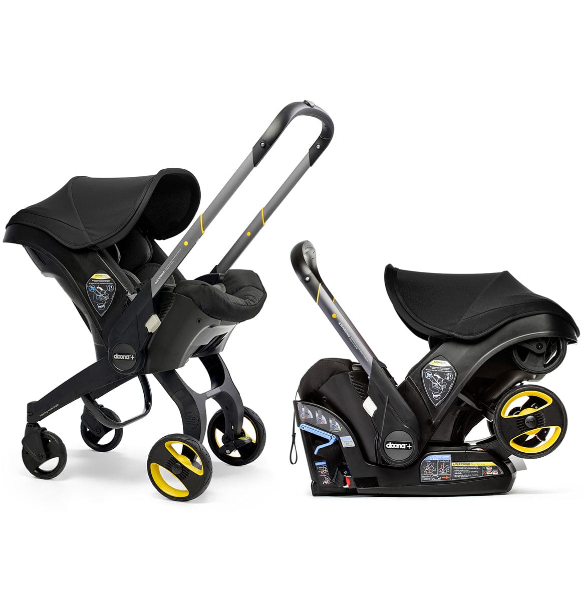 Doona+ Infant Car Seat & Stroller - Nitro Black – Albee Baby