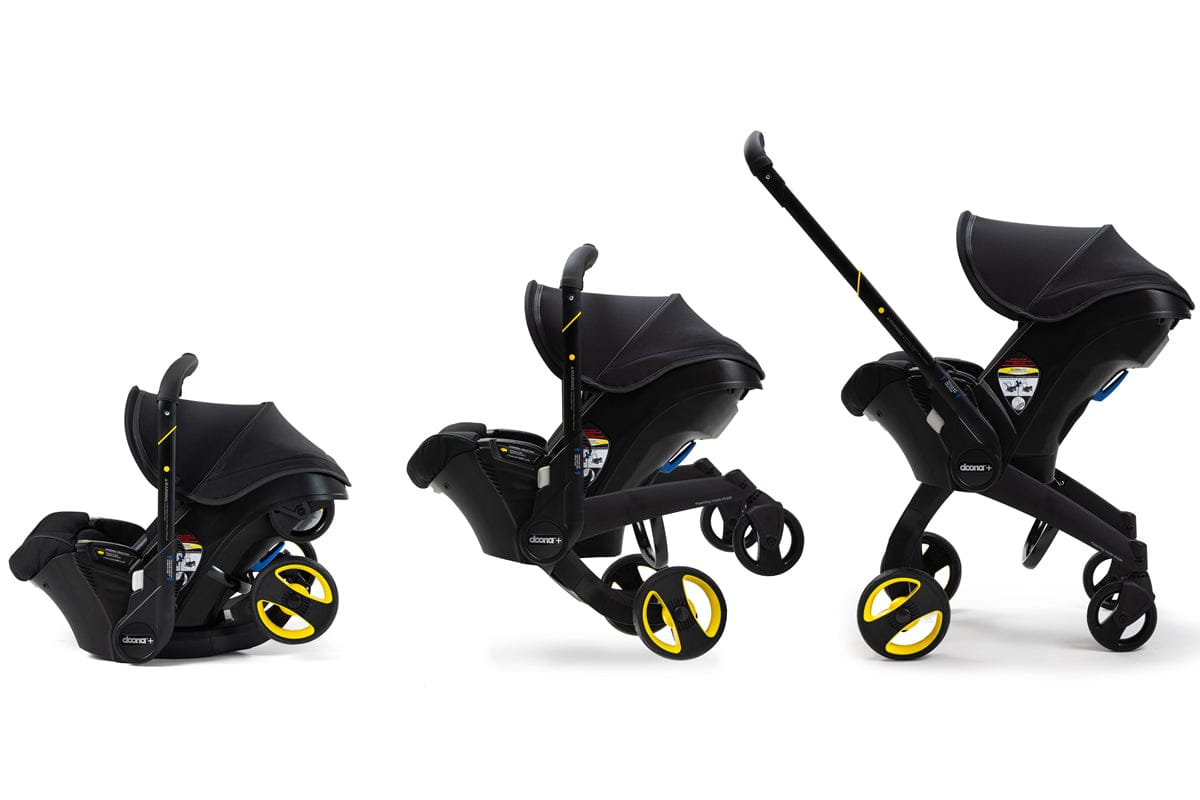 Doona+ Infant Car Seat & Stroller - Midnight - SP101-10-040-003