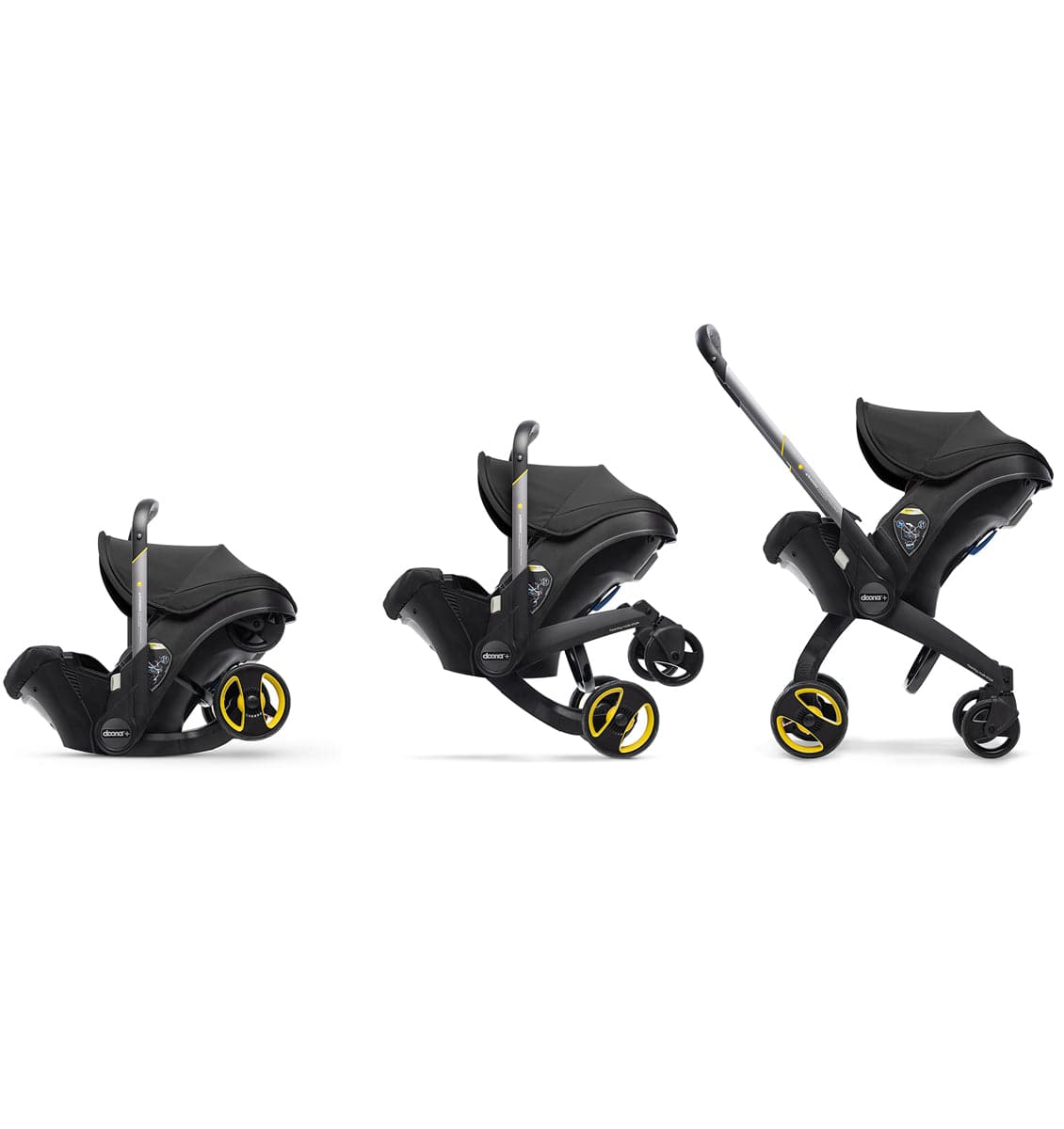 Doona+ Infant Car Seat & Stroller - Nitro Black - SP101-10-033-003