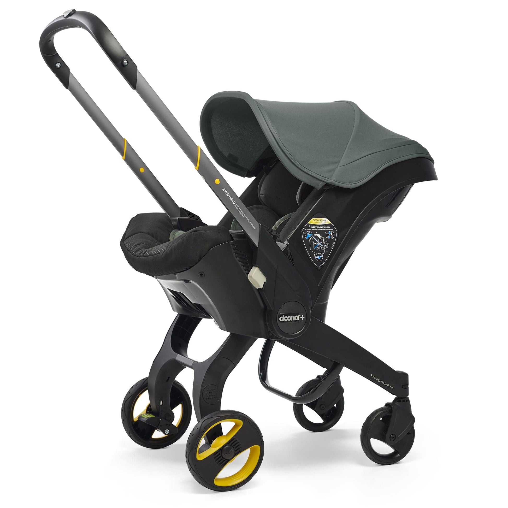 Doona+ Infant Car Seat & Stroller - Slate Green - SP101-10-047-003