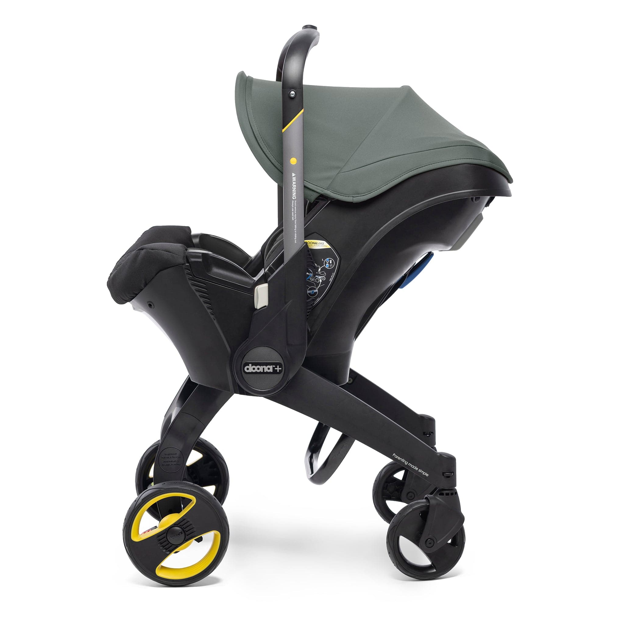 Doona+ Infant Car Seat & Stroller - Slate Green – Albee Baby