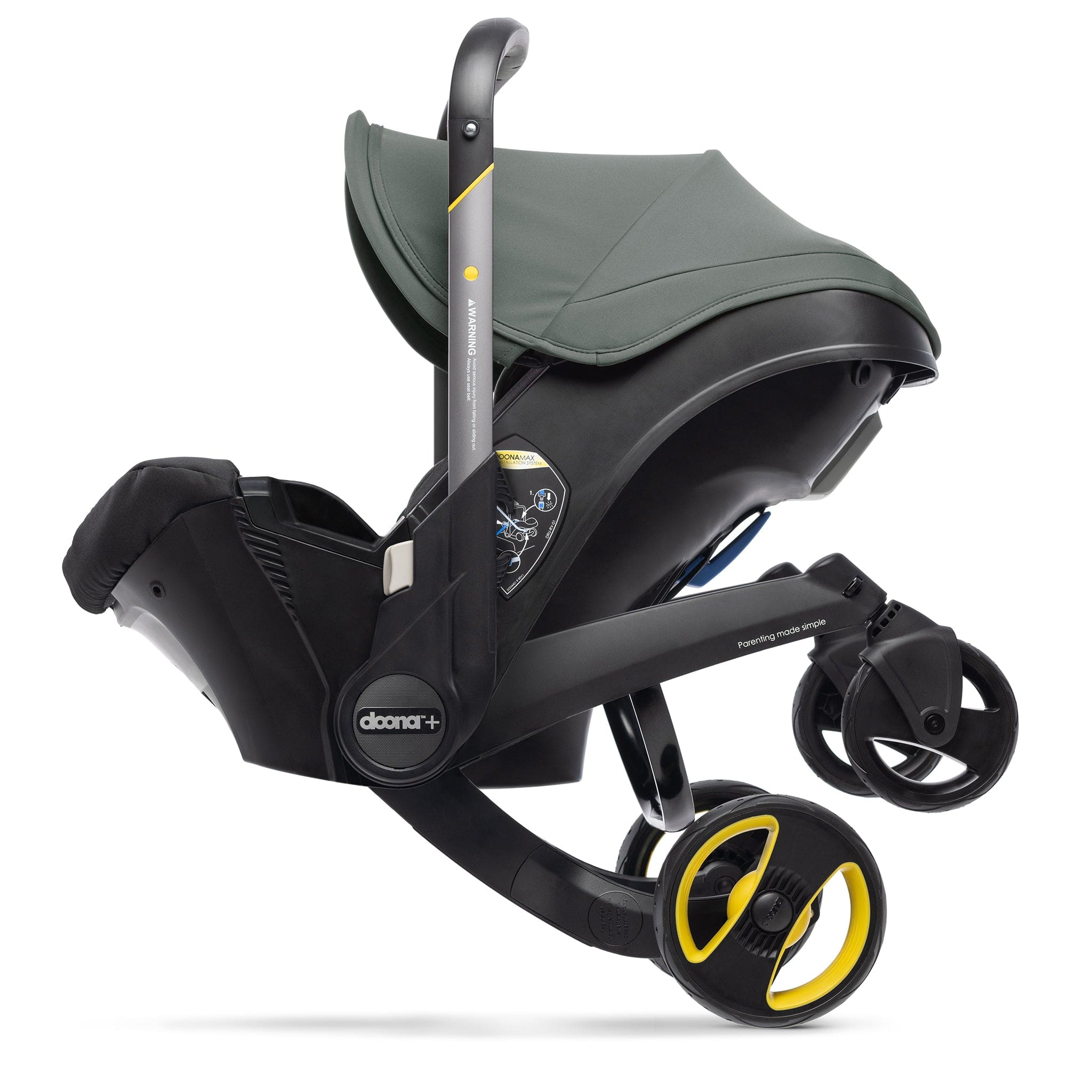 Doona+ Infant Car Seat & Stroller - Slate Green – Albee Baby