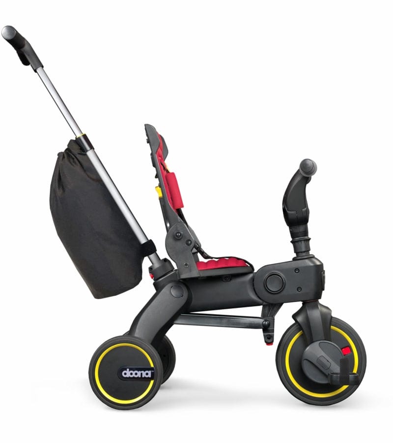 Doona Liki Trike S3 + Liki Helmet Bundle - Flame Red / Black - SP530-99-131-003-HELMET